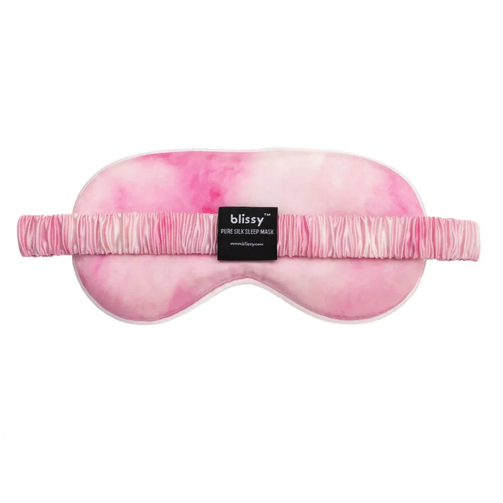 Pink Tie-Dye Sleep Mask