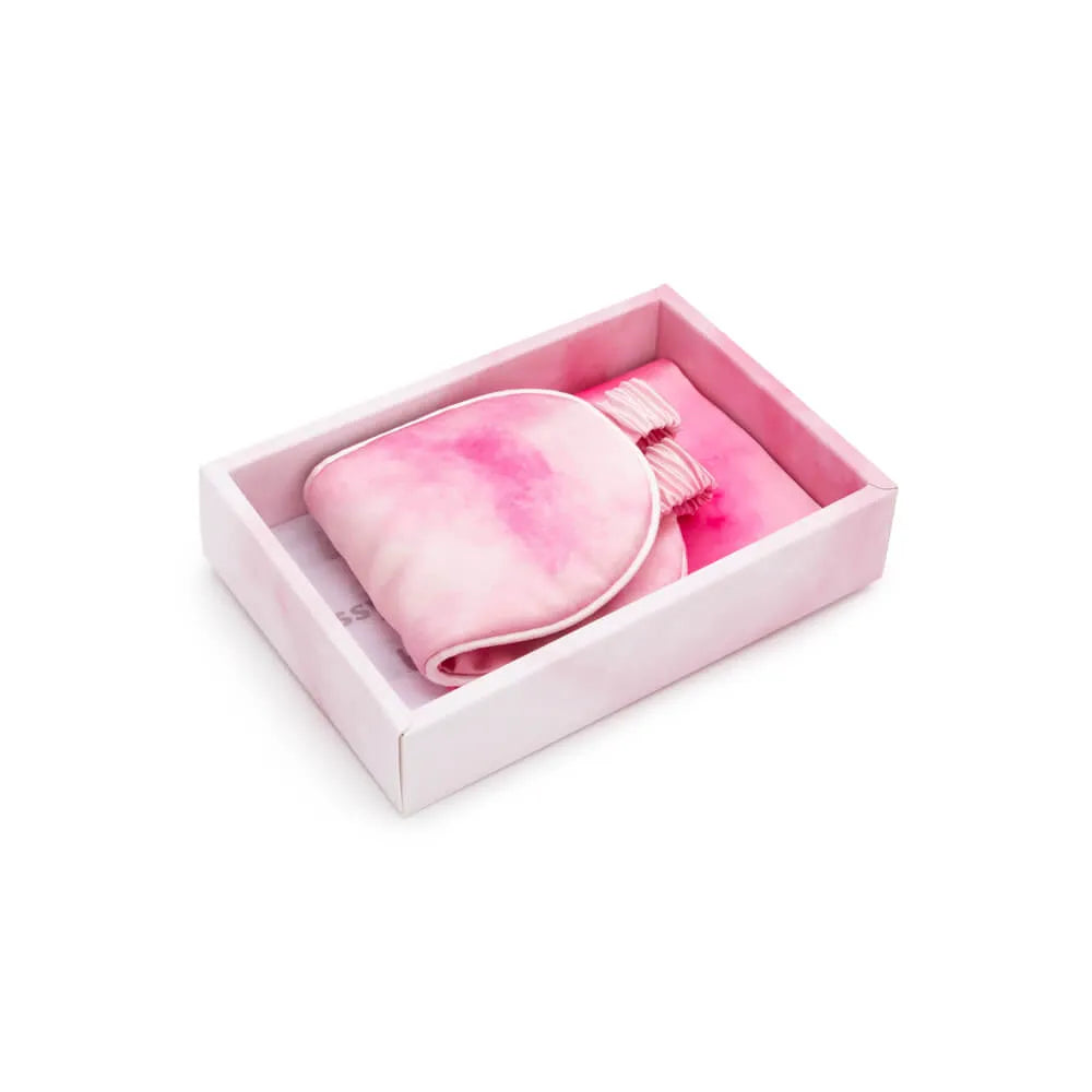 Pink Tie-Dye Sleep Mask