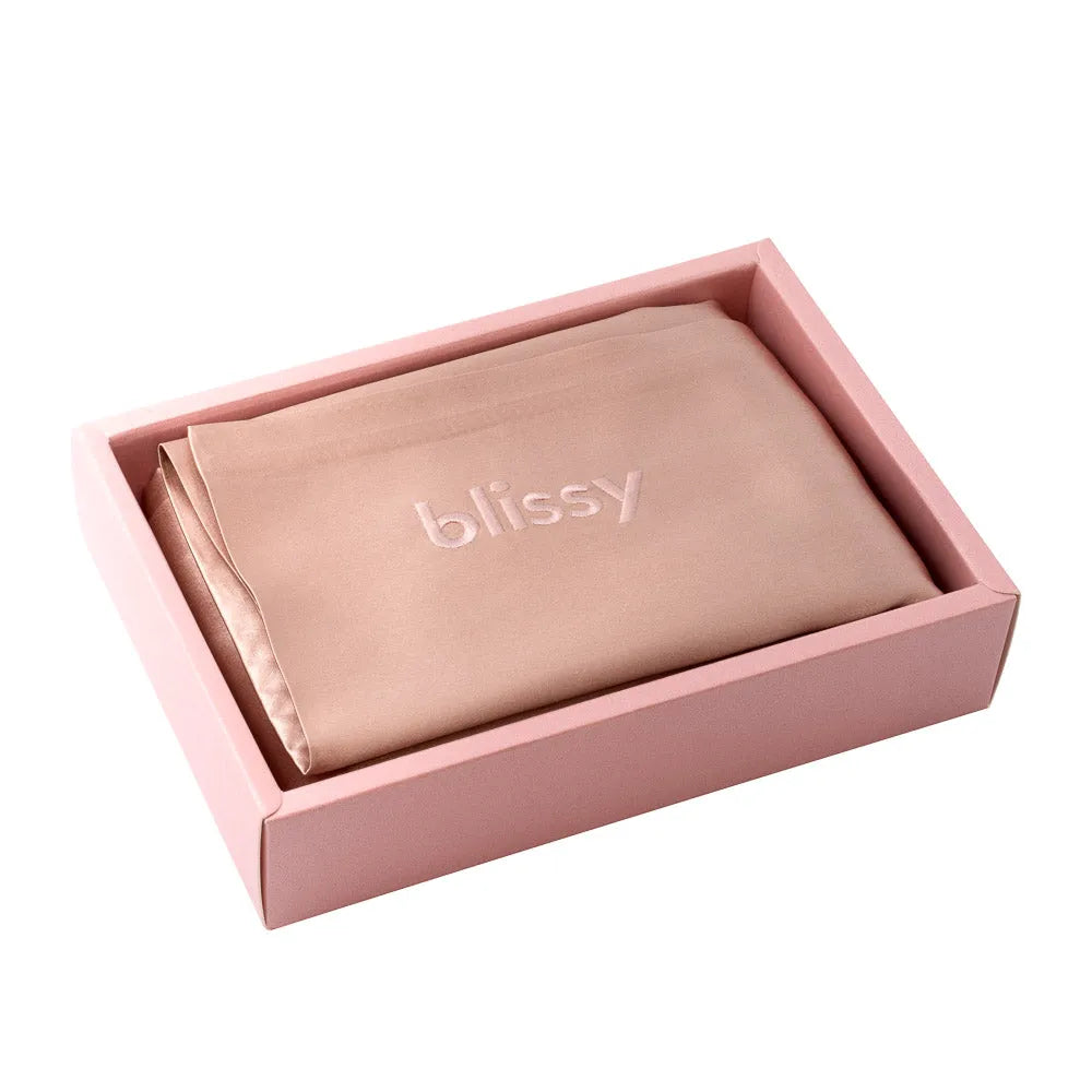 Pillowcase in Rose Gold, King Size