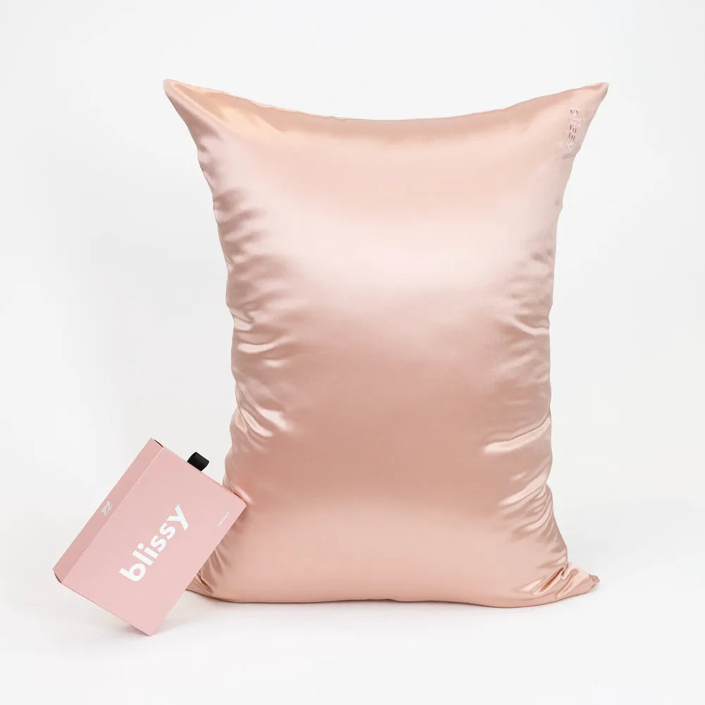 Pillowcase in Rose Gold, King Size