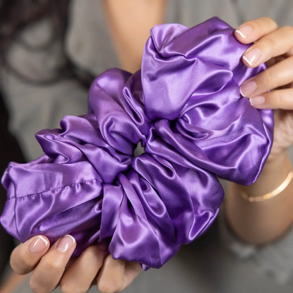 Blissy Extra-Large Scrunchie in Orchid