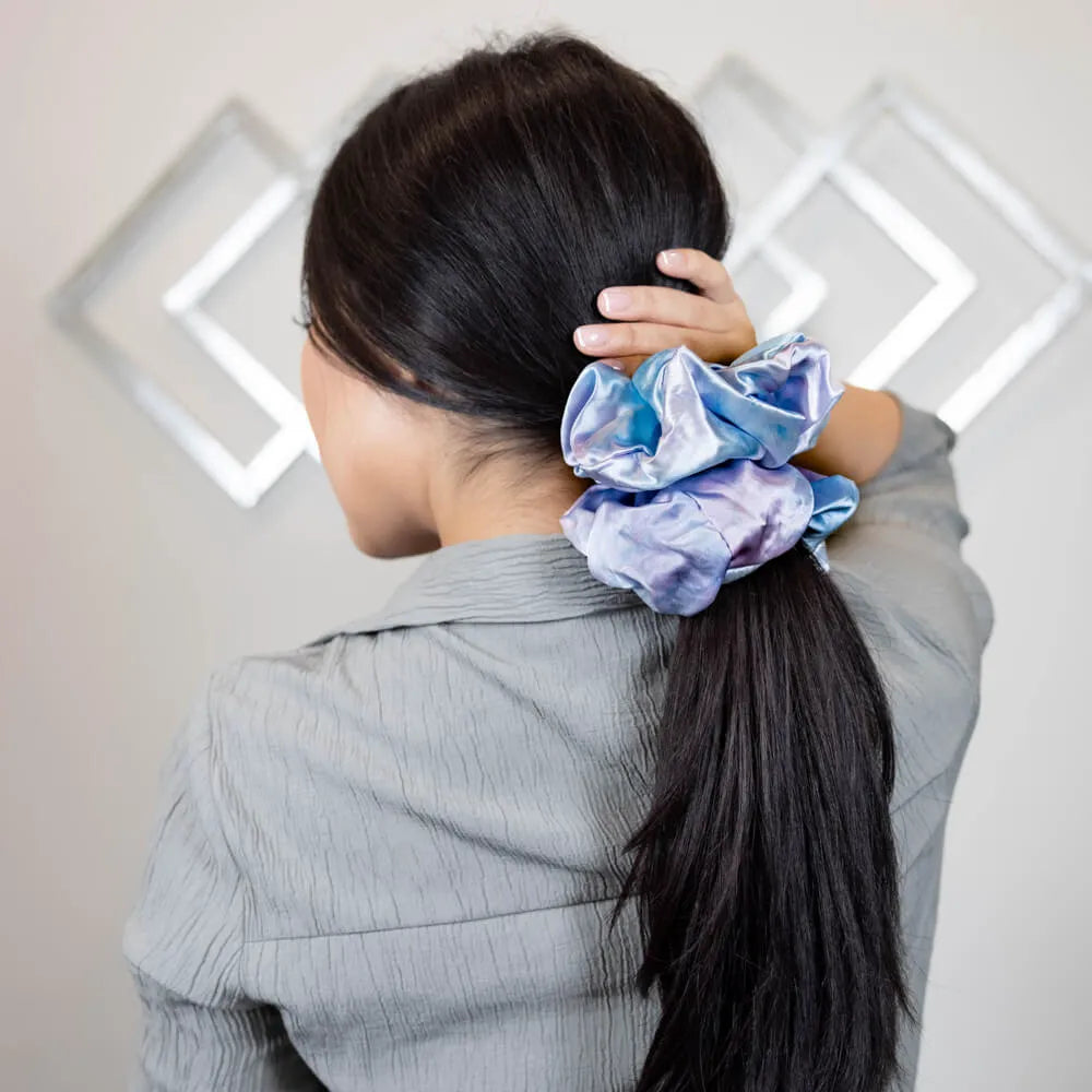 Blissy Oversized Scrunchie in Tie-Dye