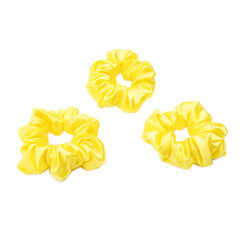 Blissy Scrunchies in Sunshine Yellow