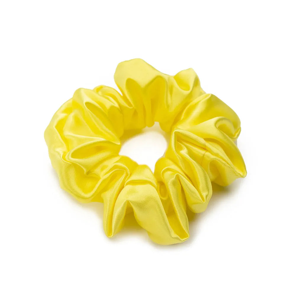 Blissy Scrunchies in Sunshine Yellow