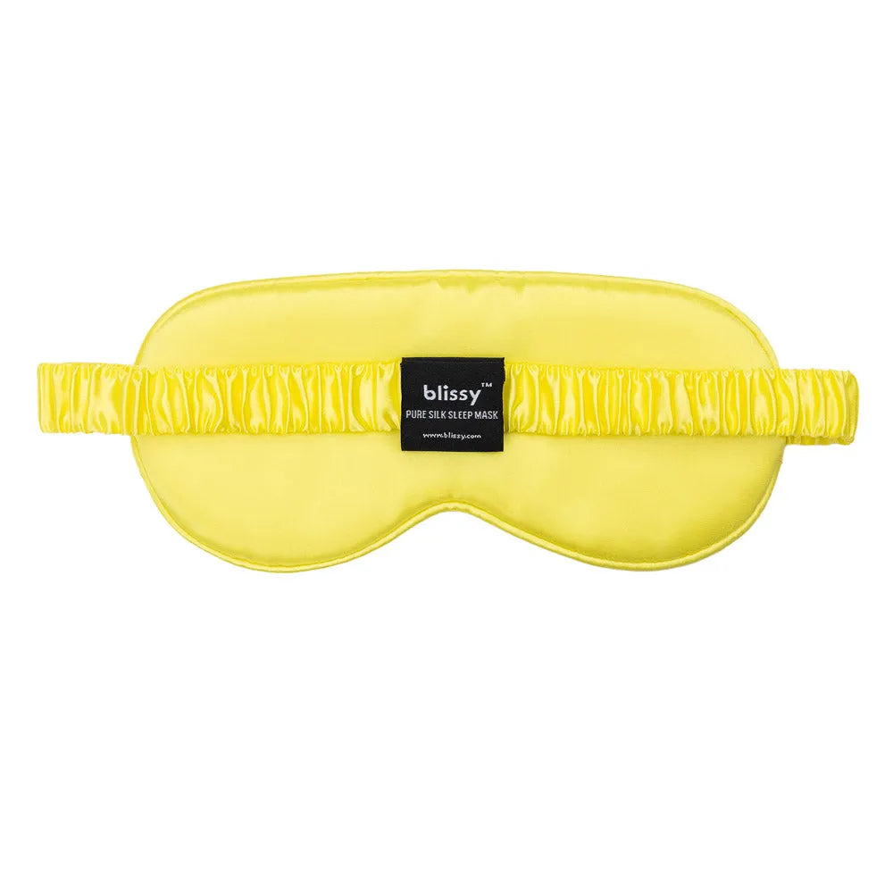 Sleep Mask in Sunshine Yellow