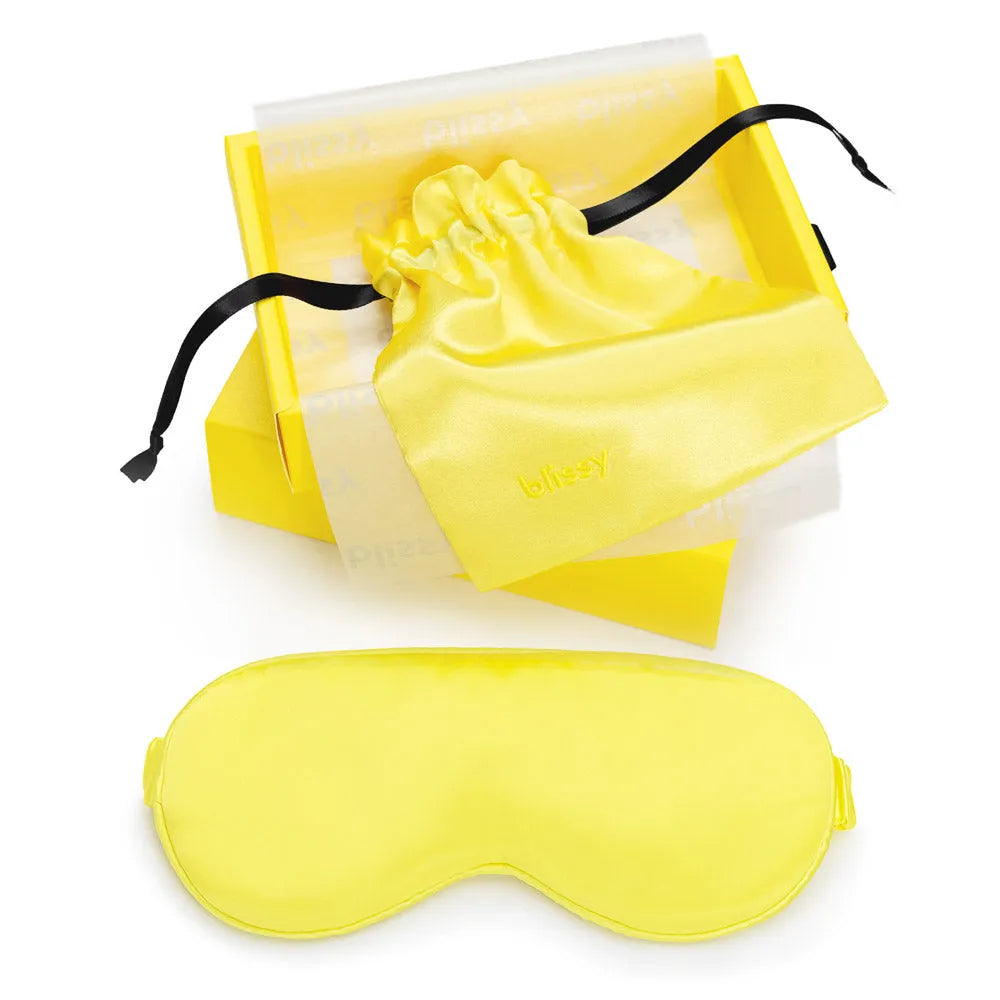 Sleep Mask in Sunshine Yellow