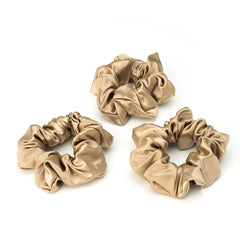 Blissy Scrunchies in Taupe