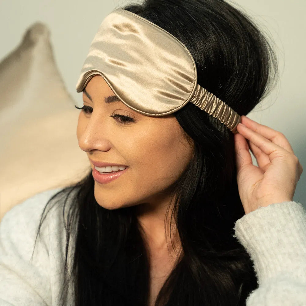 Sleep Mask in Taupe