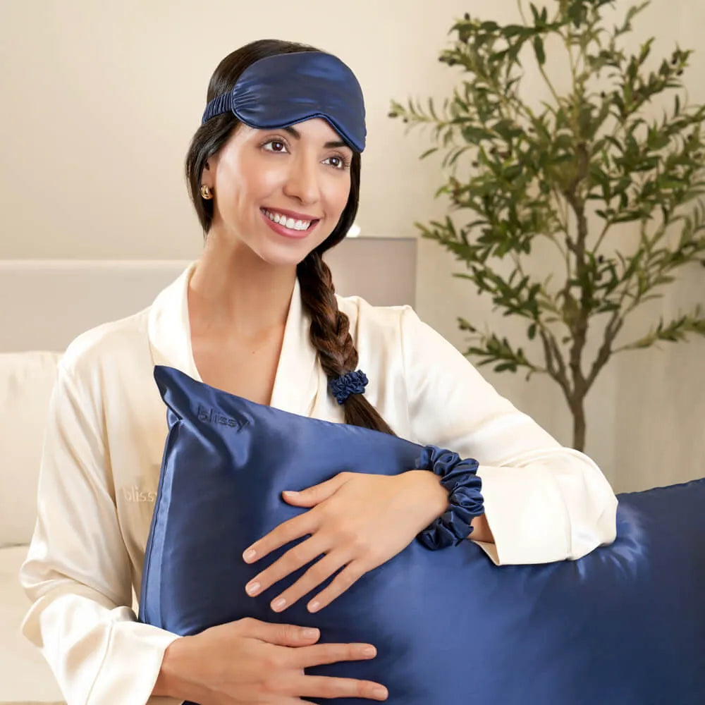 Blissy Dream Set, Blue, Queen