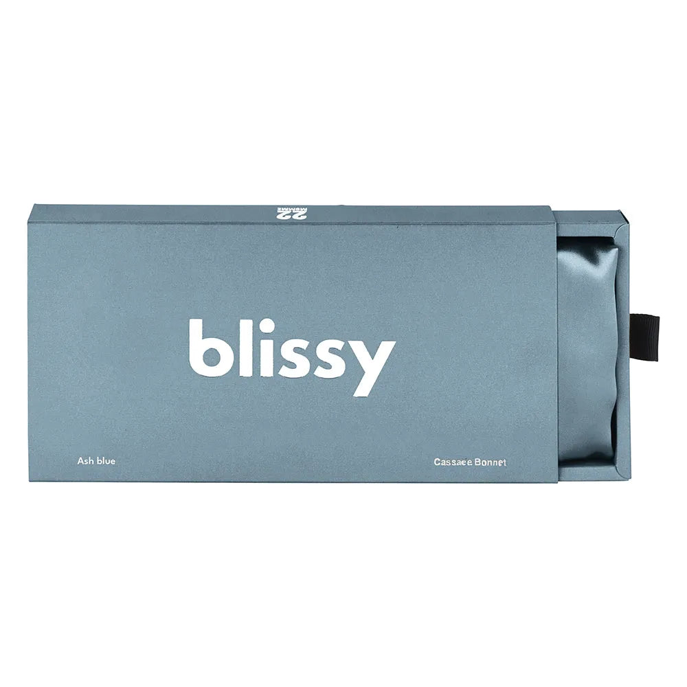 Blissy Cascade Bonnet in Ash Blue