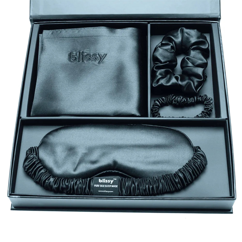 Blissy Dream Set in Ash Blue, King Size