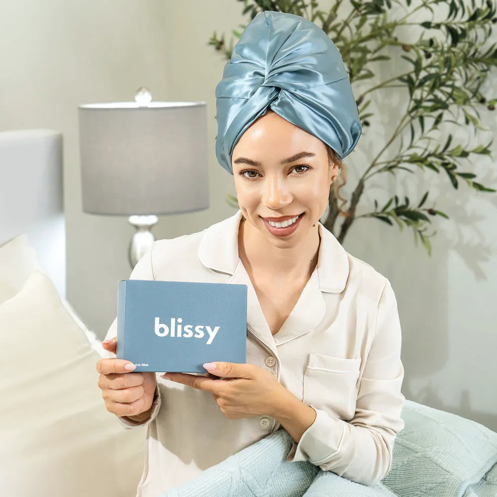 Blissy Bonnet, Ash Blue, Large