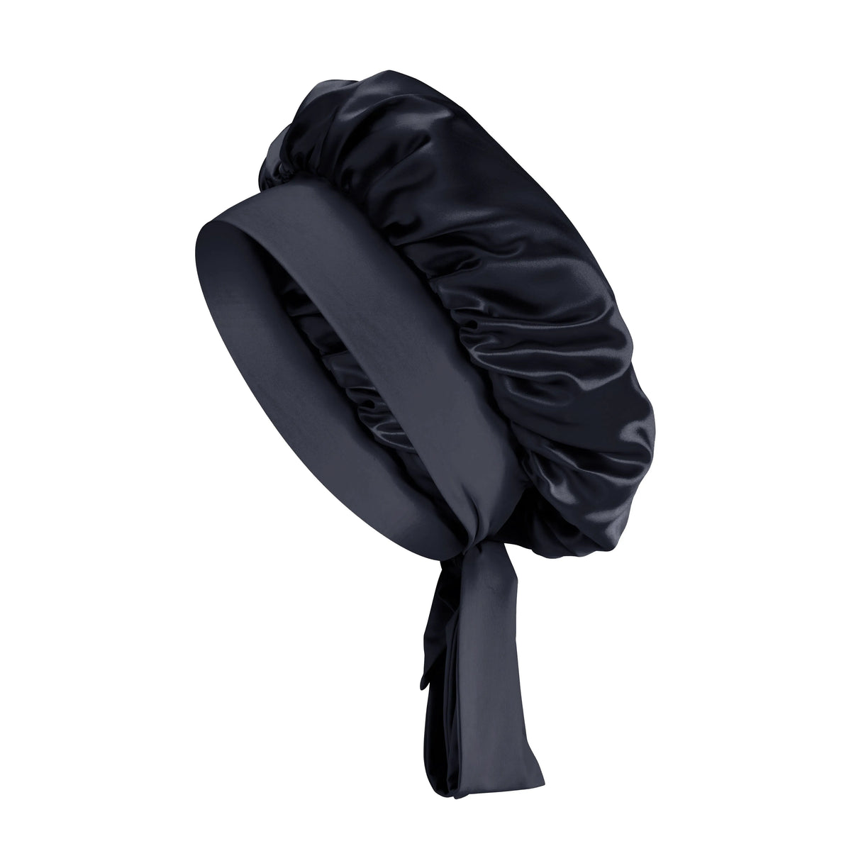 Blissy Bow Bonnet in Black