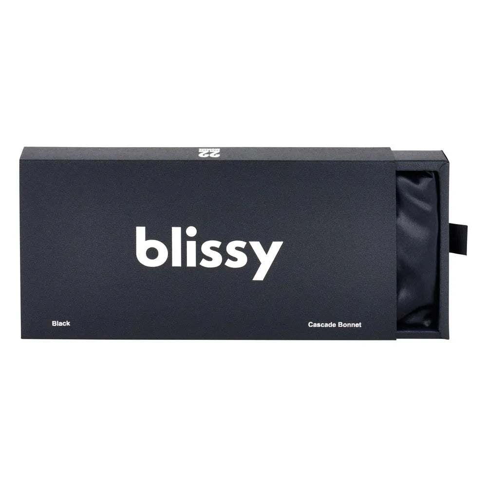 Blissy Cascade Bonnet in Black