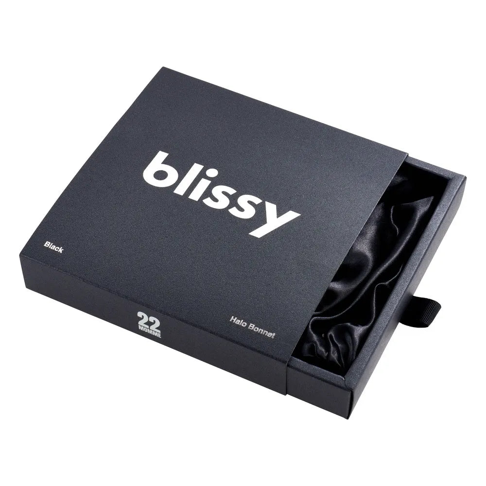 Blissy Halo Bonnet in Black