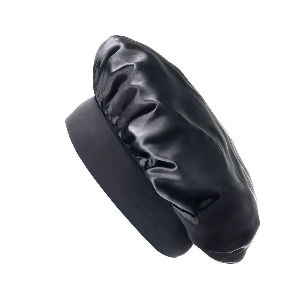 Blissy Halo Bonnet in Black