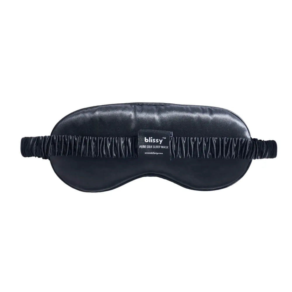 Black Diamond Quilted Sleep Mask