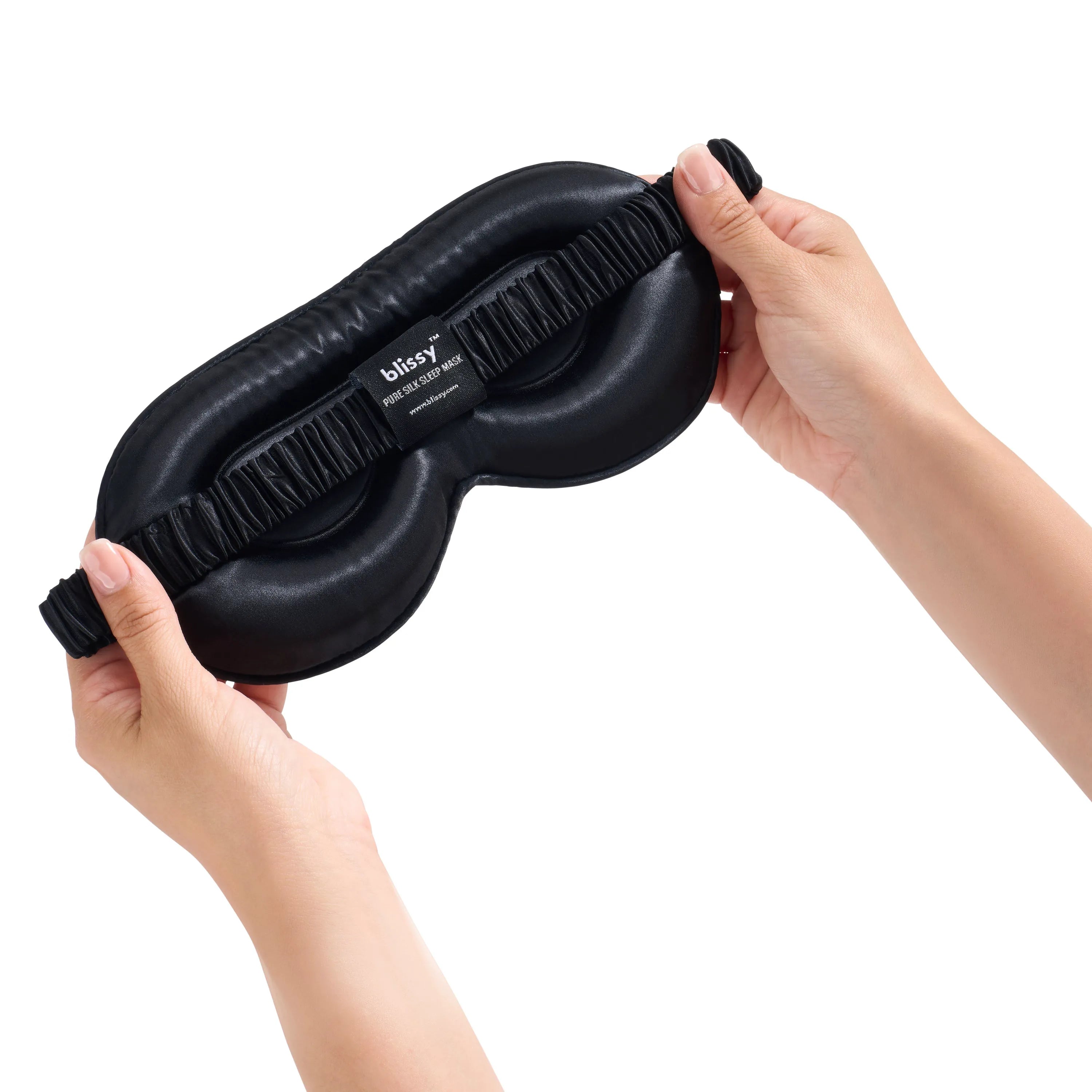 Black Sleep Mask - Profile