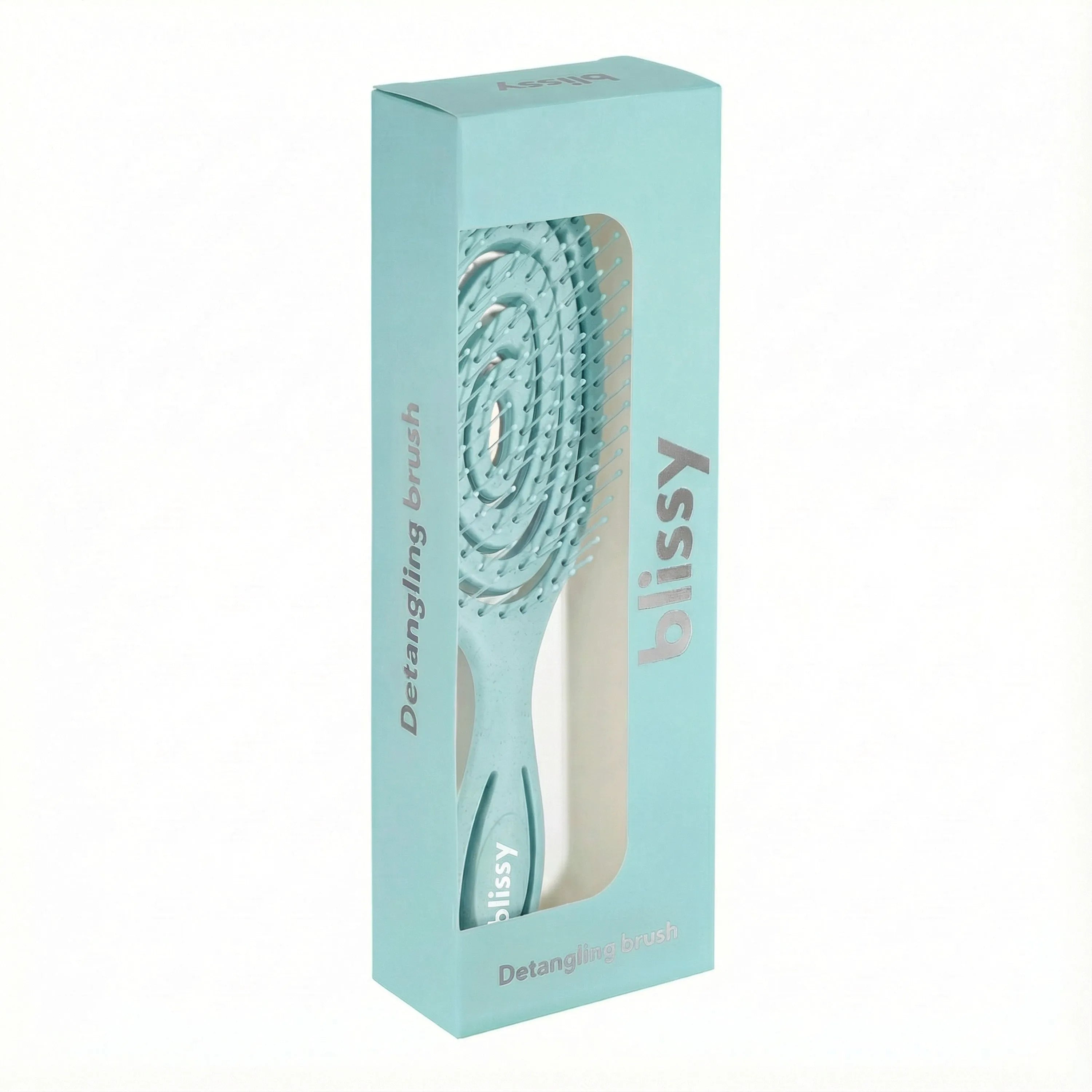 Blissy Detangling Brush in Blue