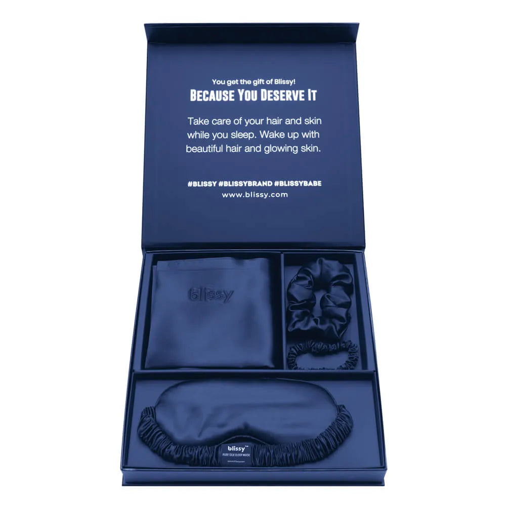Blissy Dream Set, Blue, Queen
