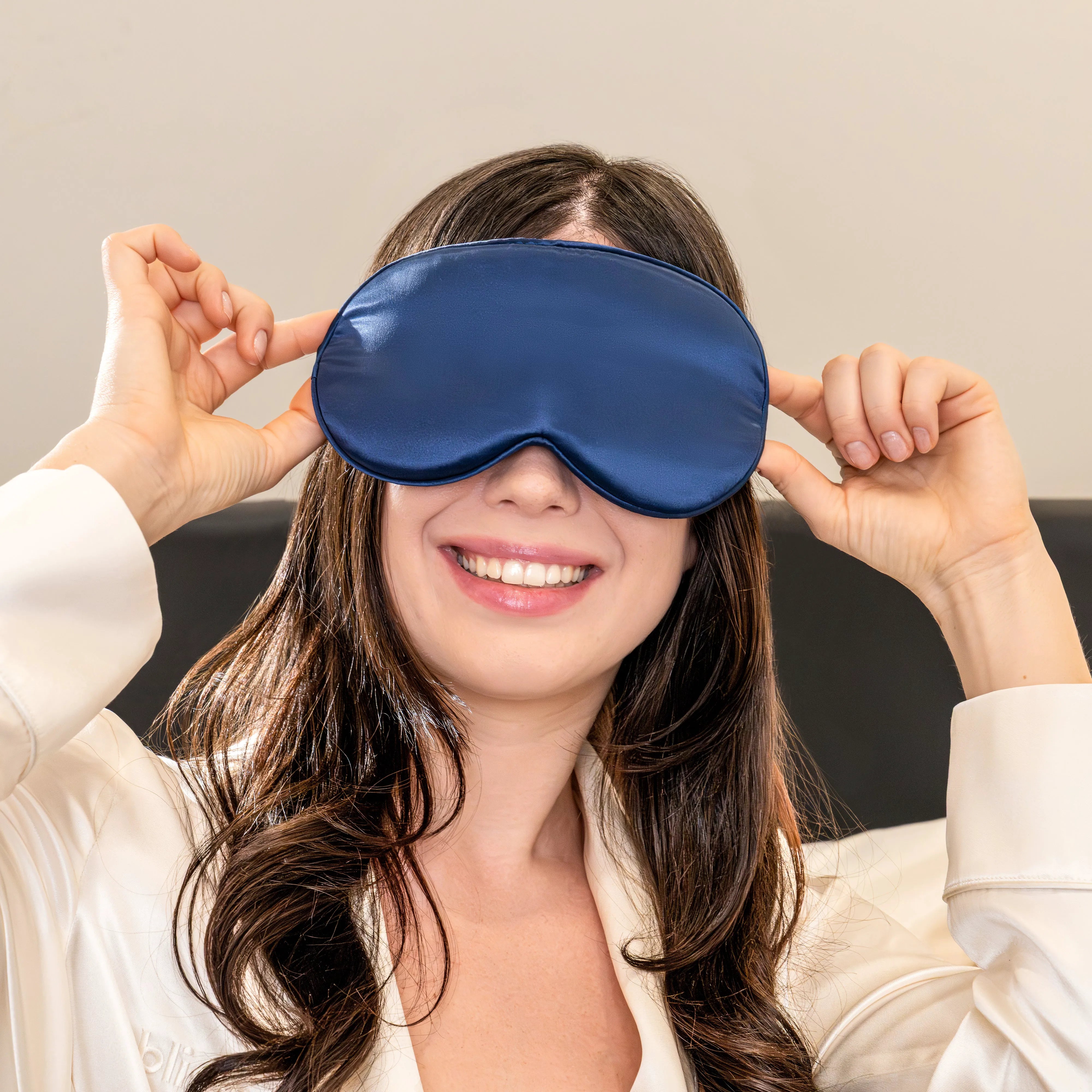 Blue Sleep Mask - Profile