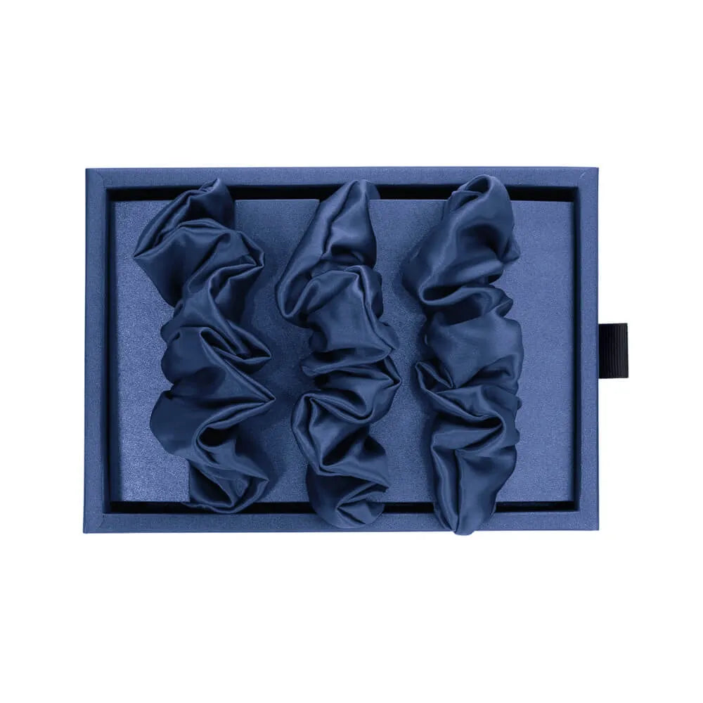 Blissy Blue Scrunchies