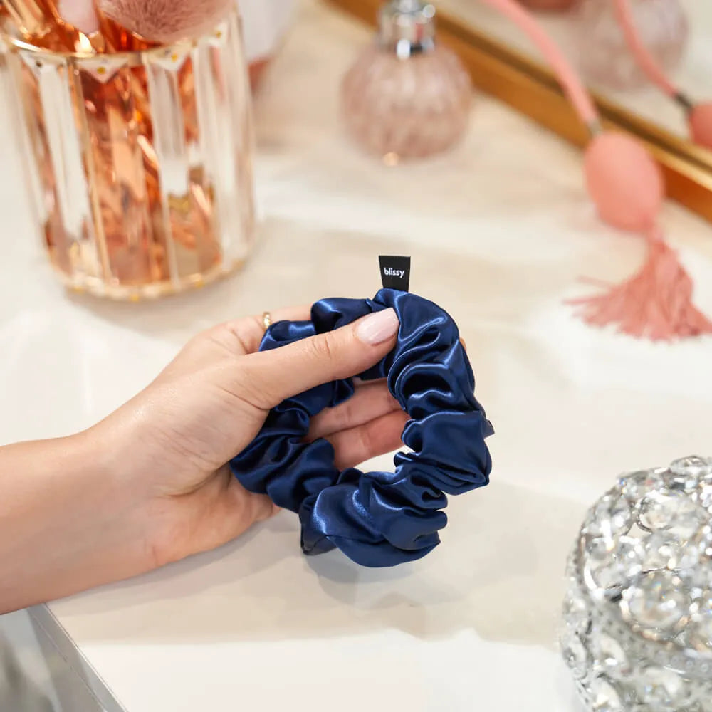Blissy Blue Scrunchies