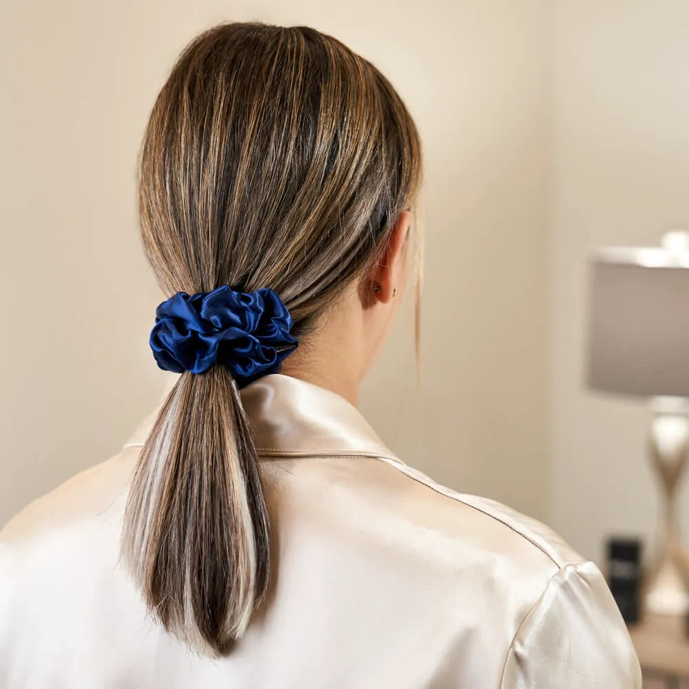 Blissy Blue Scrunchies