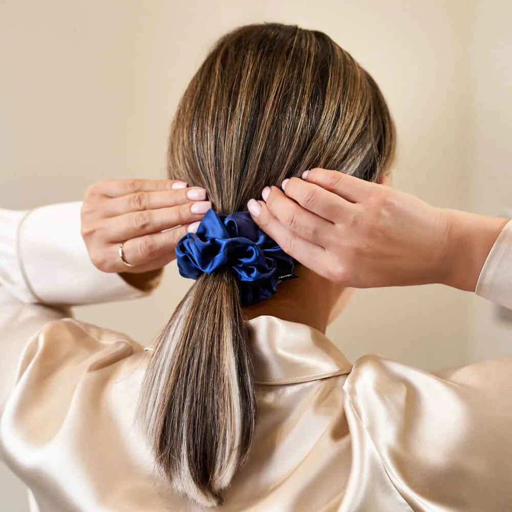 Blissy Blue Scrunchies