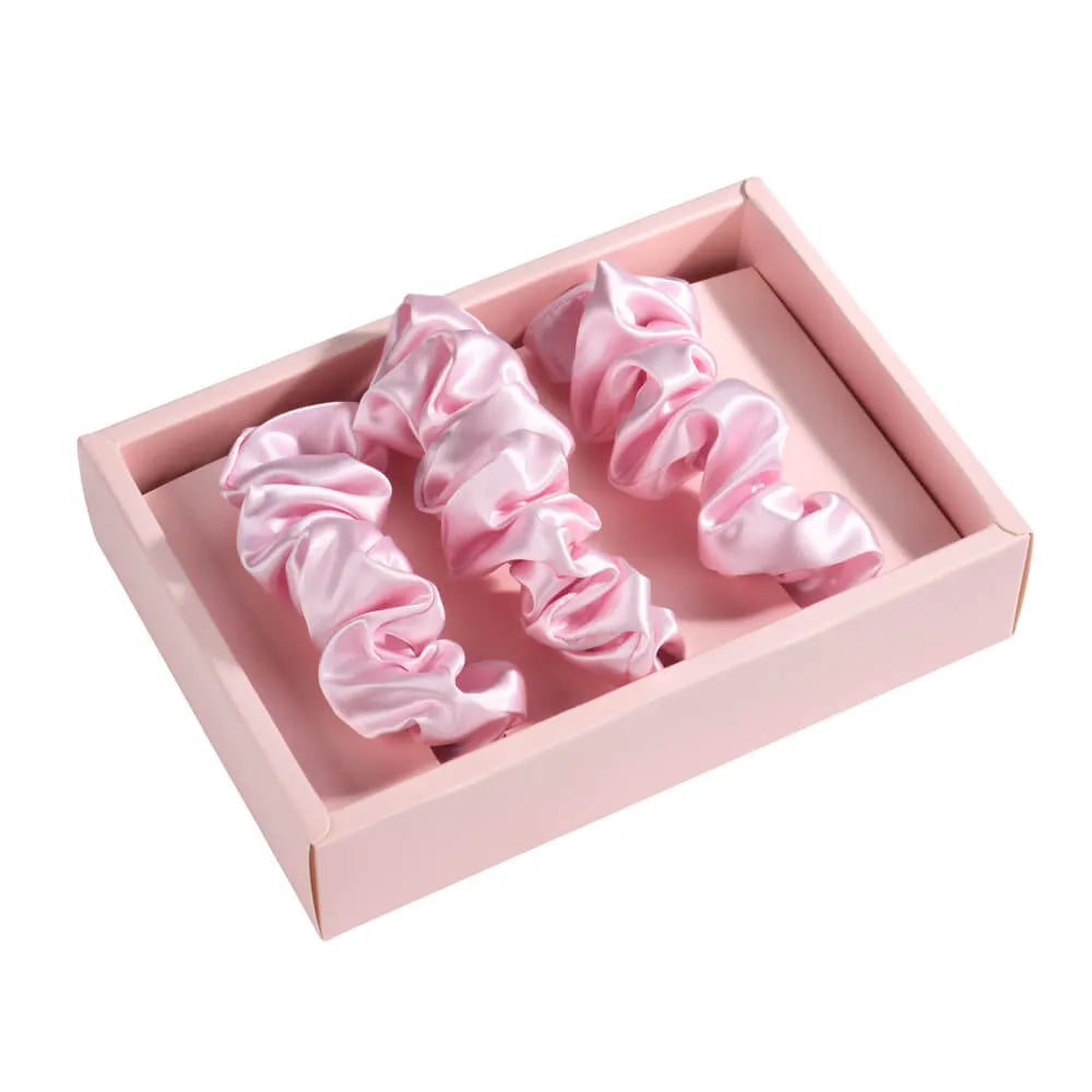 Blissy Scrunchies in Blush