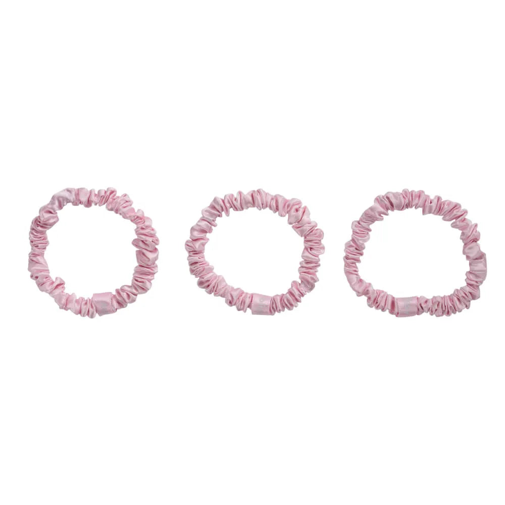 Blissy Skinny Scrunchies in Blush