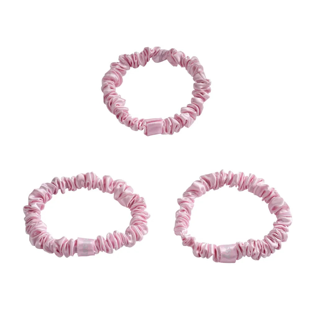 Blissy Skinny Scrunchies in Blush
