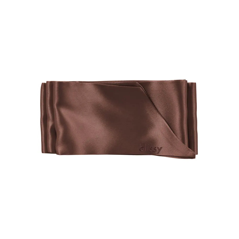 Blissy Hair Ribbon in Chocolate