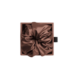 Blissy Extra-Large Scrunchie in Chocolate