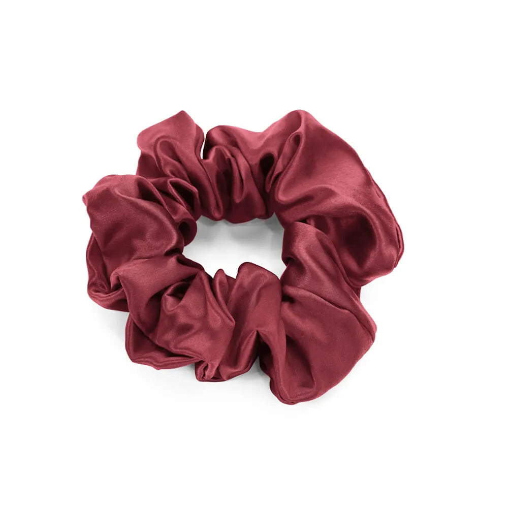 Blissy Scrunchies in Burgundy