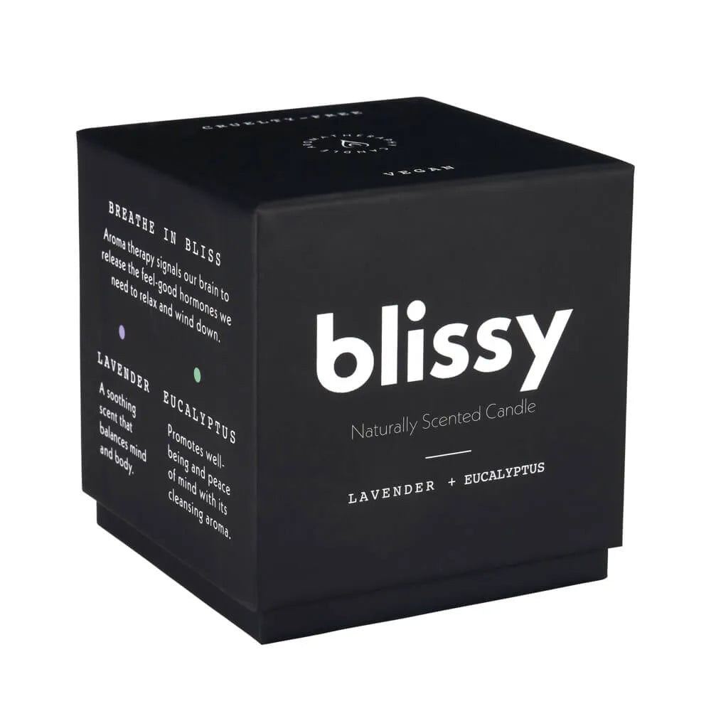 Blissy Candle - Lavender & Eucalyptus