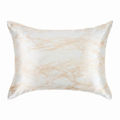 Champagne Marble Queen Pillowcase