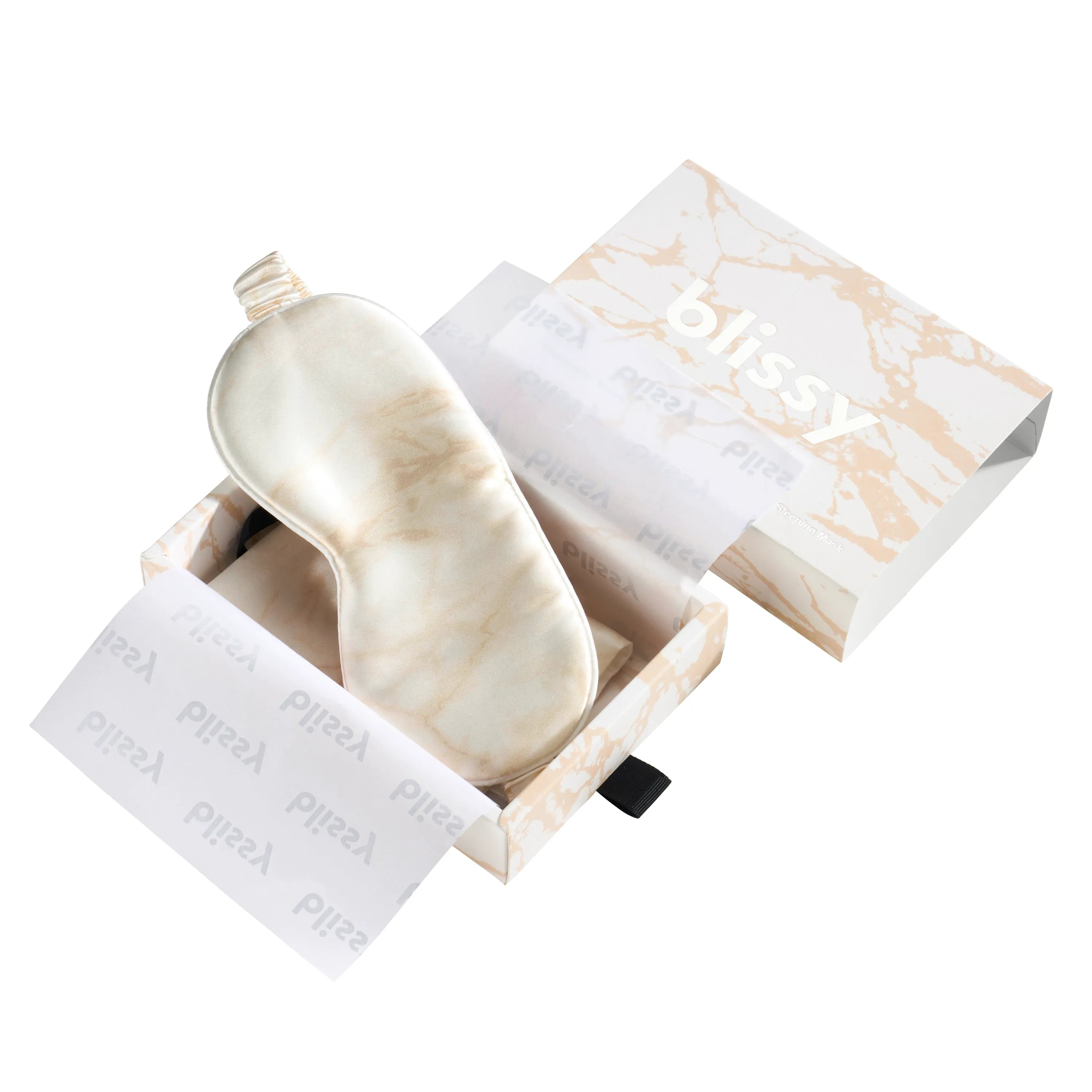 Champagne Marble Sleep Mask