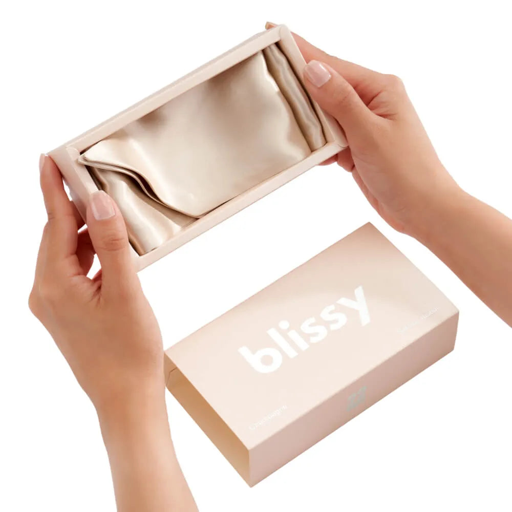 Blissy Hair Ribbon in Champagne