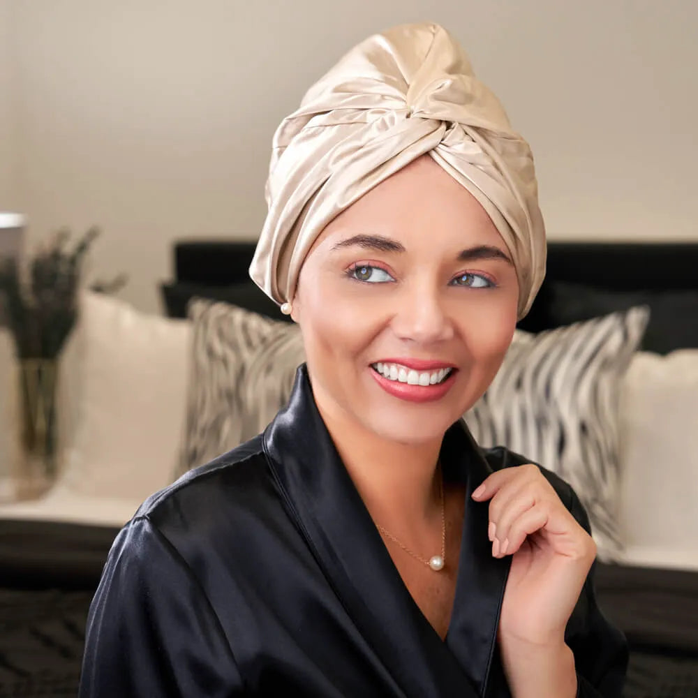 Blissy Bonnet, Champagne, Large