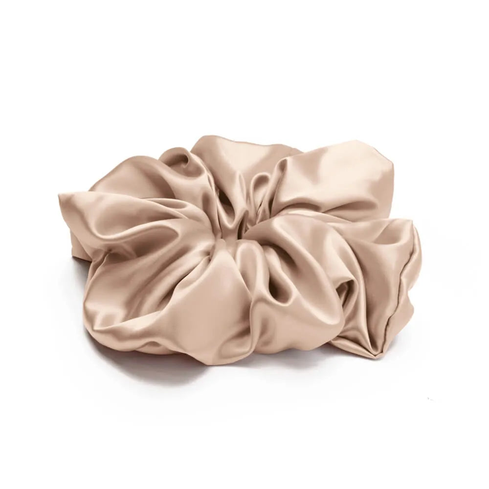 Blissy Oversized Scrunchie in Champagne