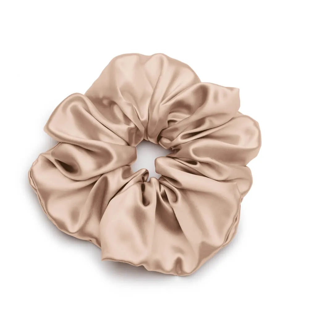 Blissy Oversized Scrunchie in Champagne