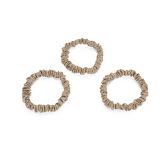 Blissy Skinny Scrunchies in Champagne