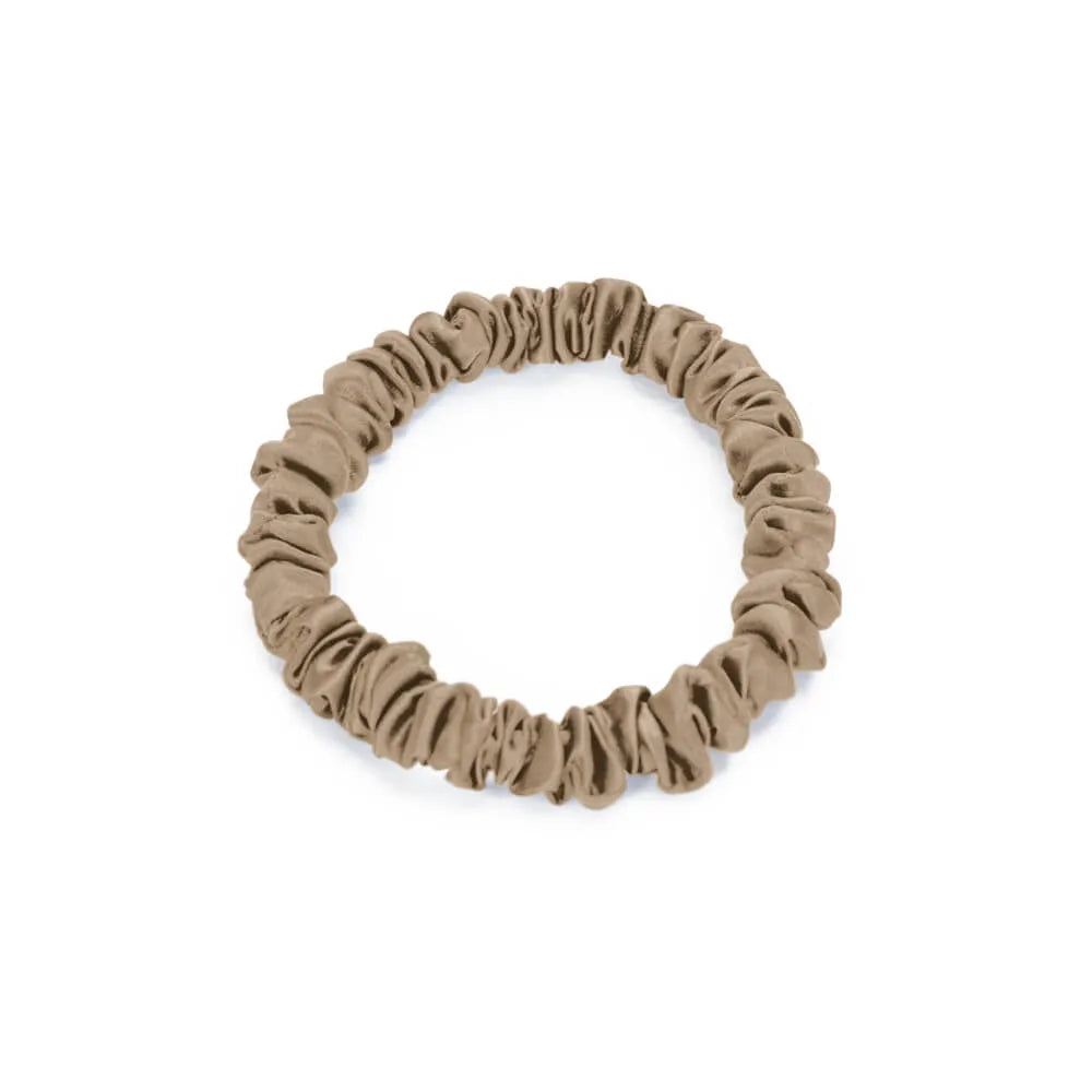 Blissy Skinny Scrunchies in Champagne