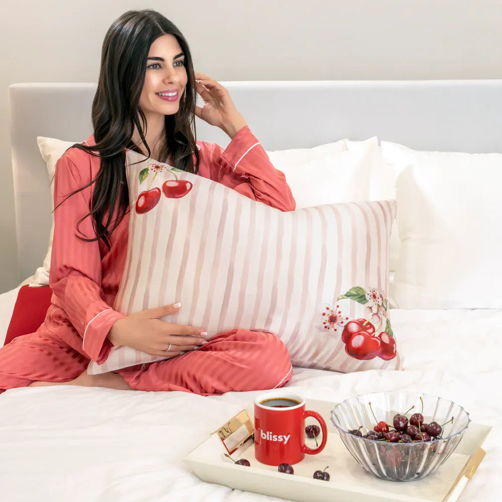 Cherry Blossom Queen Pillowcase