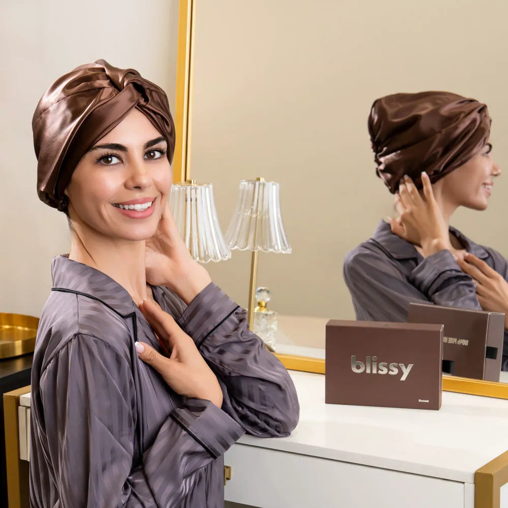 Blissy Bonnet in Chocolate