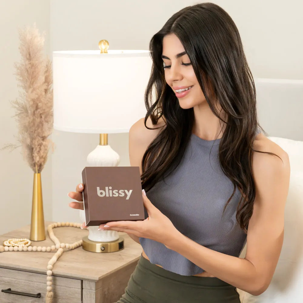 Blissy Extra-Large Scrunchie in Chocolate