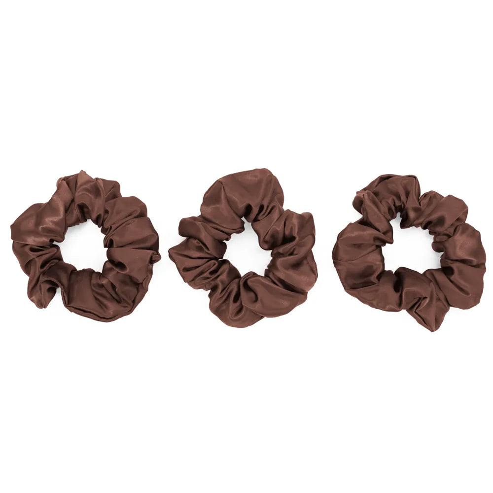 Blissy Scrunchies in Chocolate