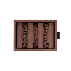 Blissy Skinny Scrunchies in Chocolate