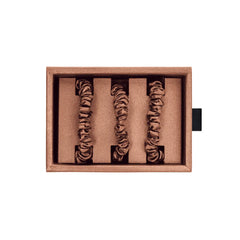 Blissy Skinny Scrunchies in Cinnamon